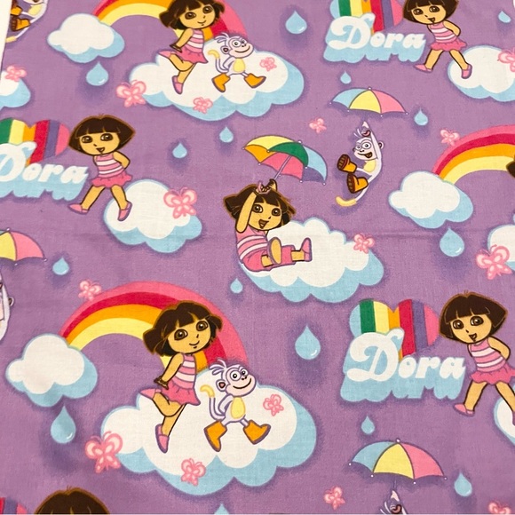 Dora the Explorer Pillowcase Homemade 15” x 13” Pillow Case - Picture 2 of 14